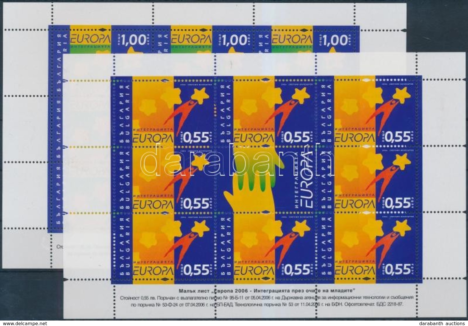 ** 2006 Europa CEPT Kisívsor Mi 4747-4748 - Andere & Zonder Classificatie