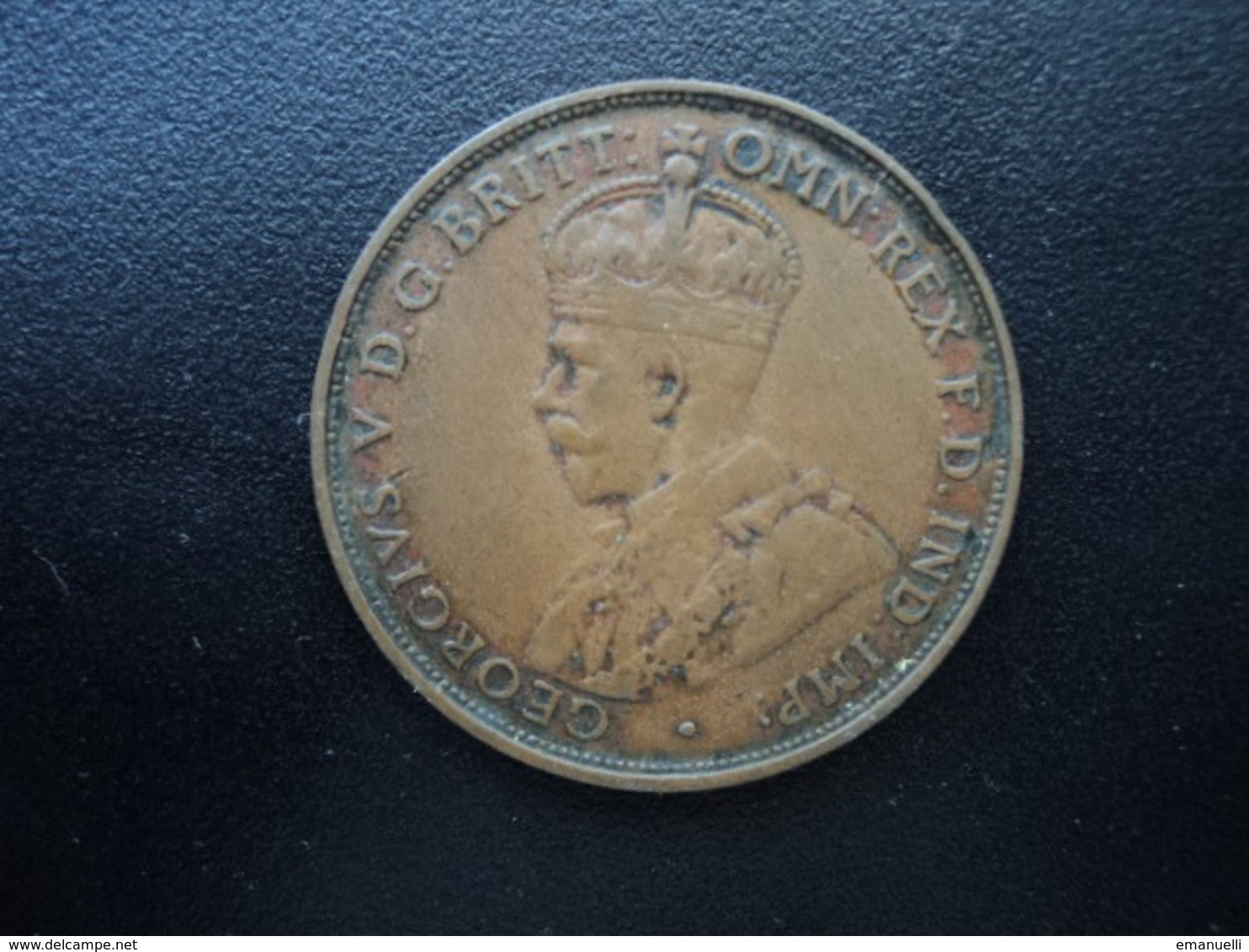 AUSTRALIE : 1 PENNY    1932 (m)    KM 23       TTB - Penny