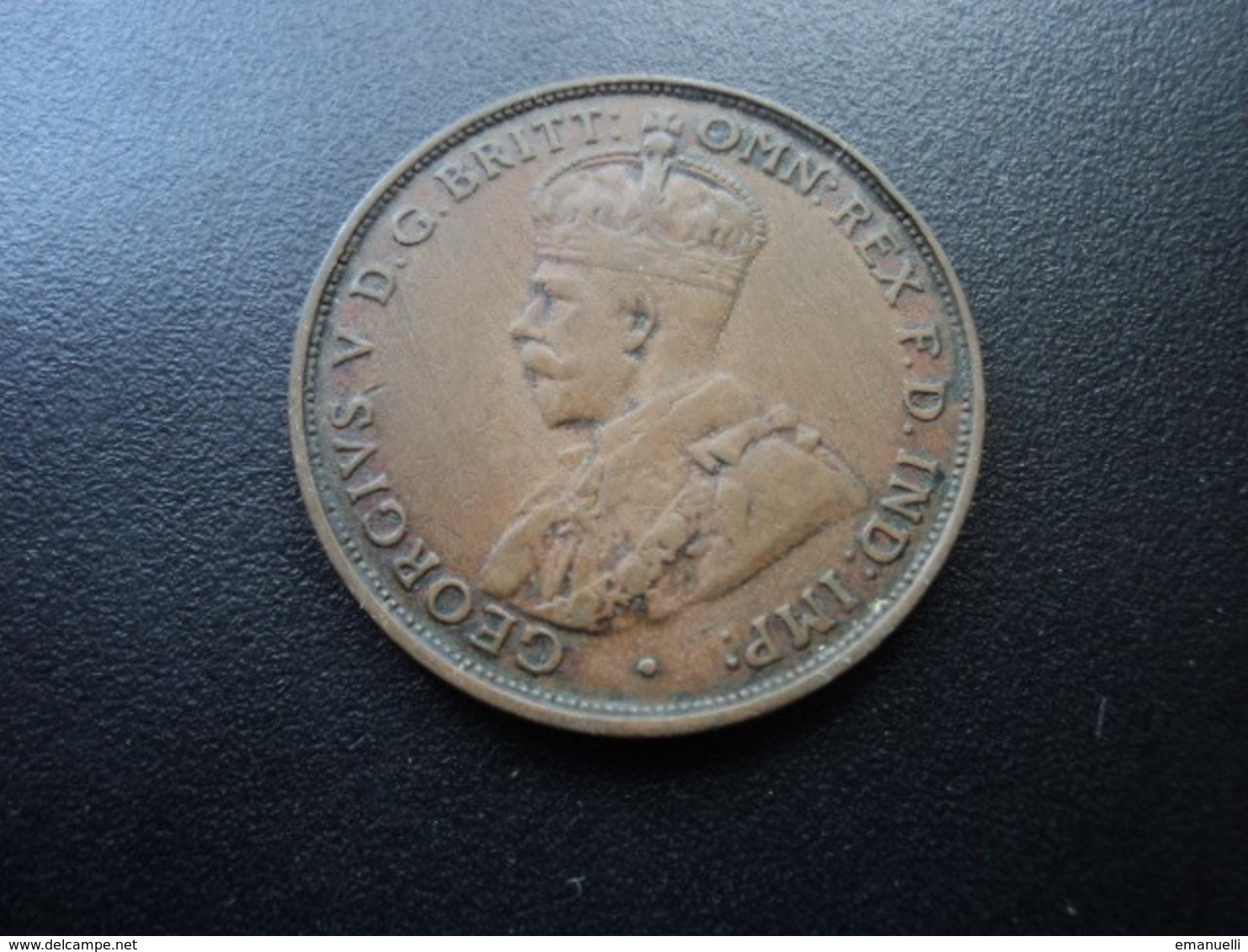 AUSTRALIE : 1 PENNY    1932 (m)    KM 23       TTB - Penny