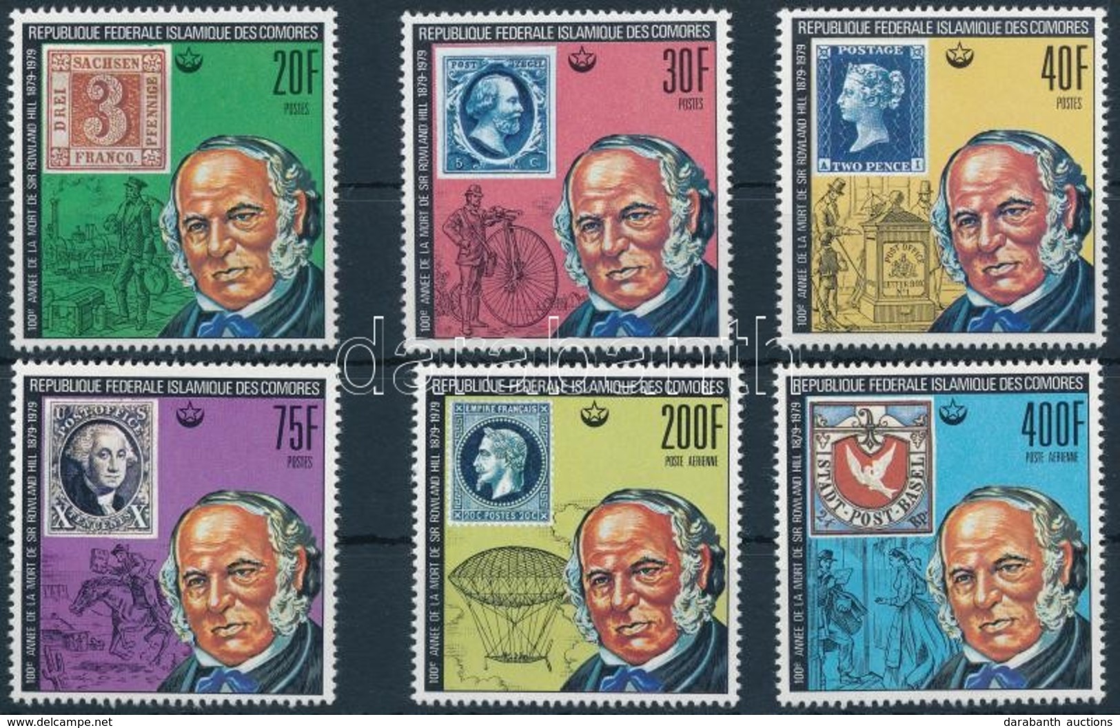 ** 1978 Rowland Hill (I) Sor,
Rowland Hill (I) Set
Mi 494-499 - Autres & Non Classés