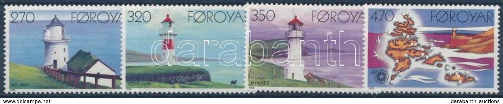 ** 1985 Világítótornyok Sor,
Lighthouses Set
Mi 121-124 - Otros & Sin Clasificación