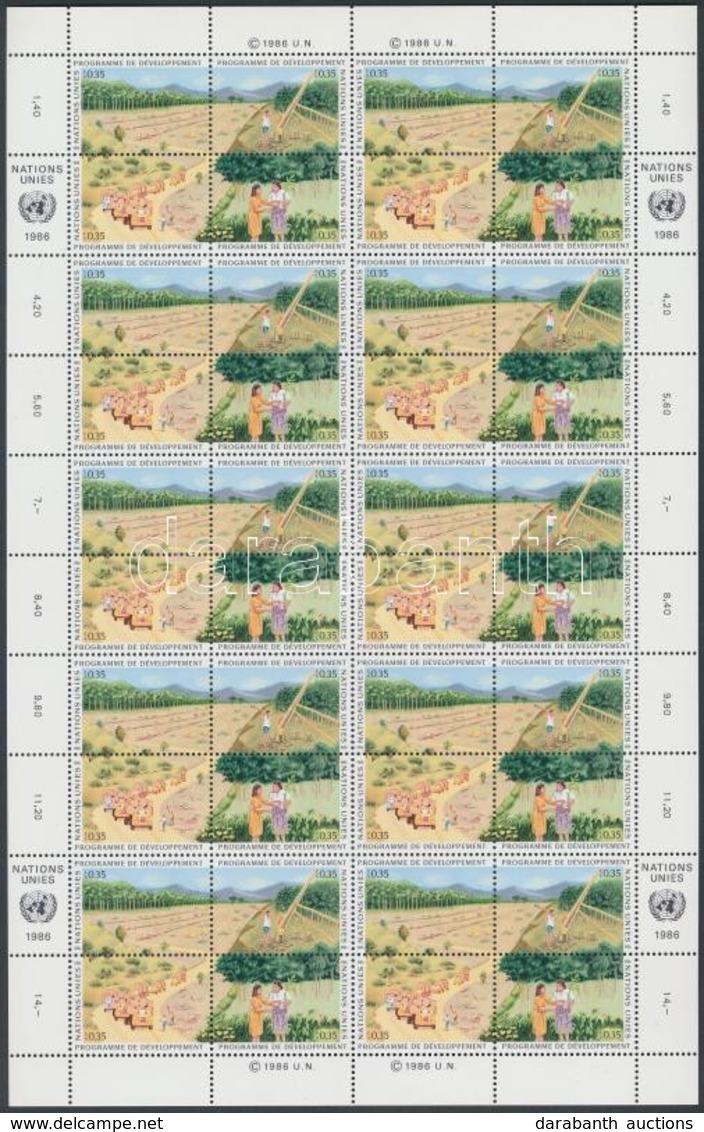 ** 1986 Fejlesztési Program Teljes ív Mi 138-141 - Andere & Zonder Classificatie