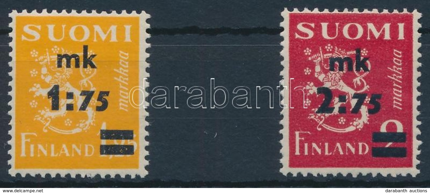 ** 1940 Forgalmi Sor,
Definitive Set
Mi 228-229 - Sonstige & Ohne Zuordnung
