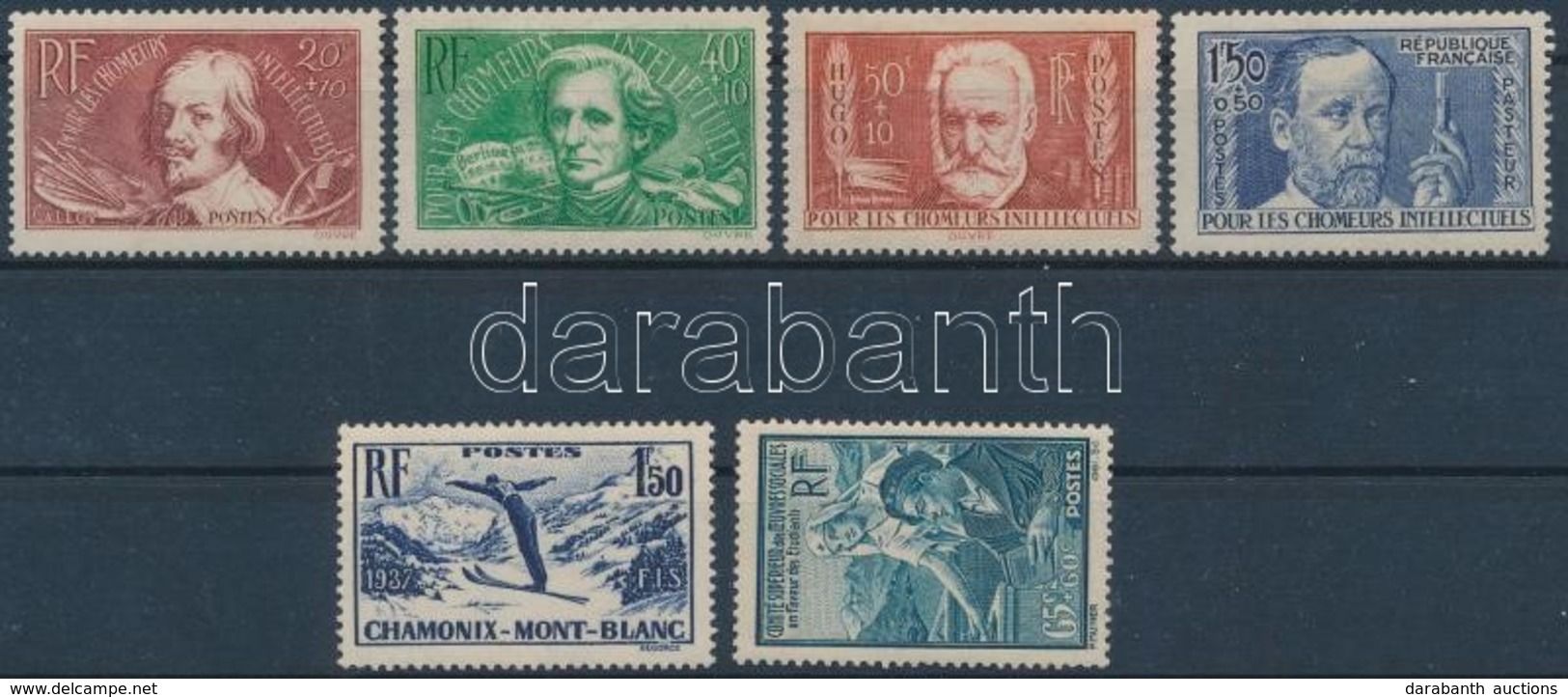 ** 1936-1938 1 Sor + 2 Bélyeg Mi 336-339 + 340 + 435 (Mi EUR 64.-) - Andere & Zonder Classificatie