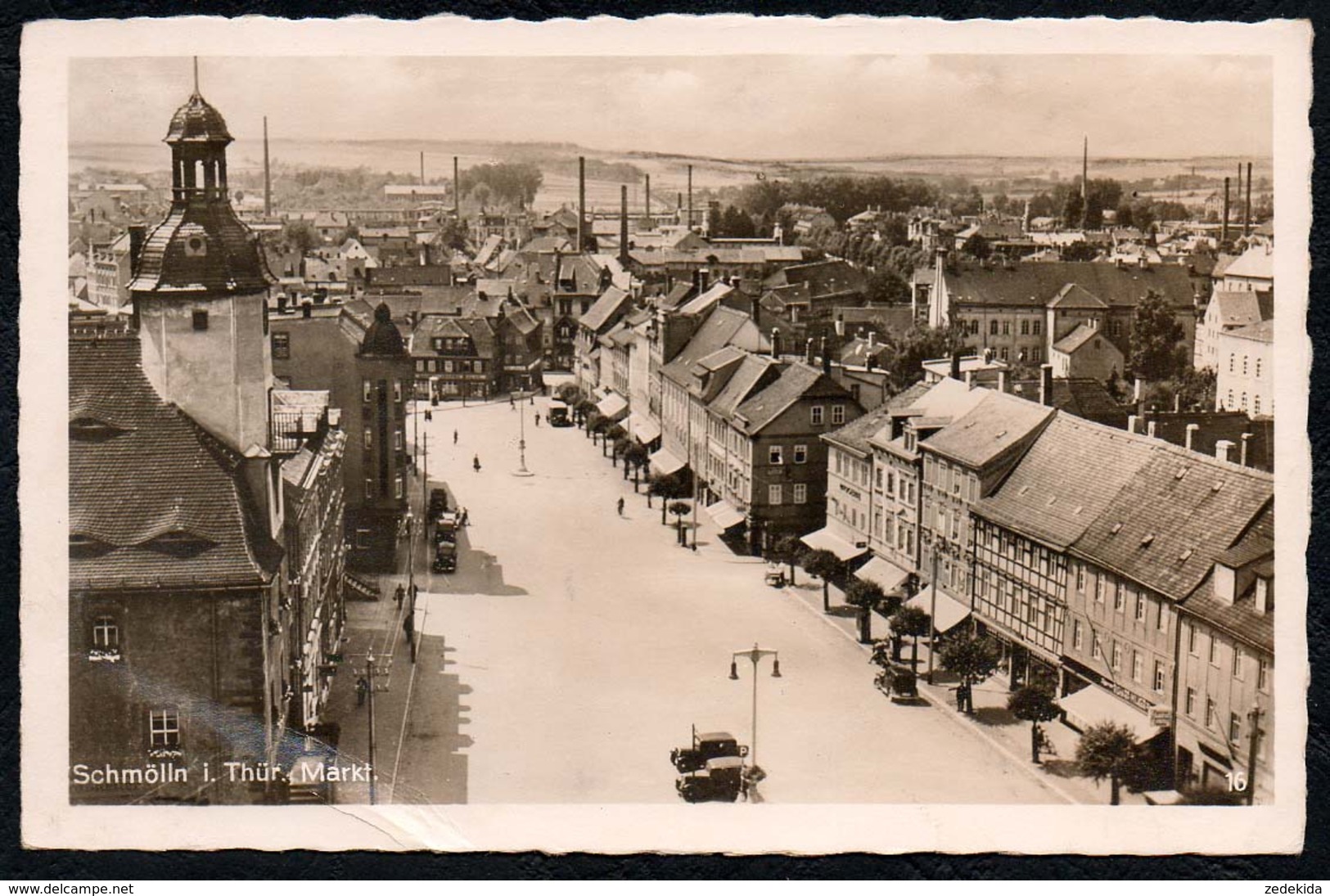 C7842 - Schmölln - Markt Rathaus - Trinks & Co - Freigg. RLM - Schmölln