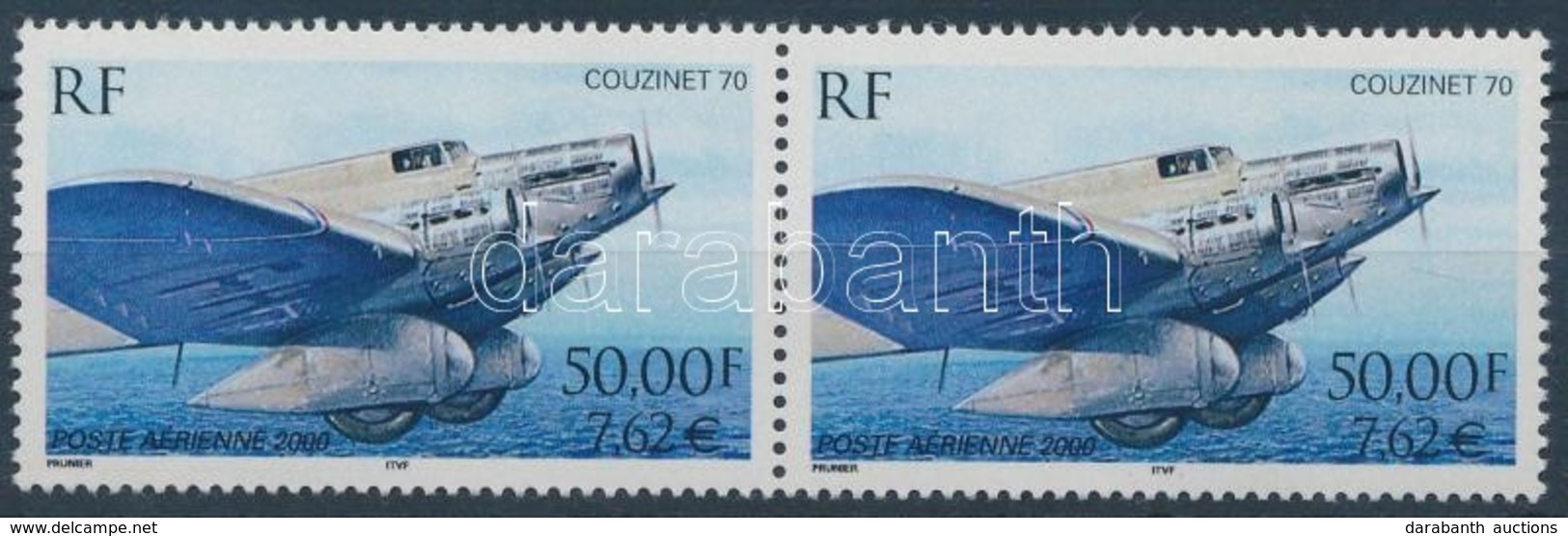 ** 2000 Repülőgép Pár Mi 3441 A - Andere & Zonder Classificatie