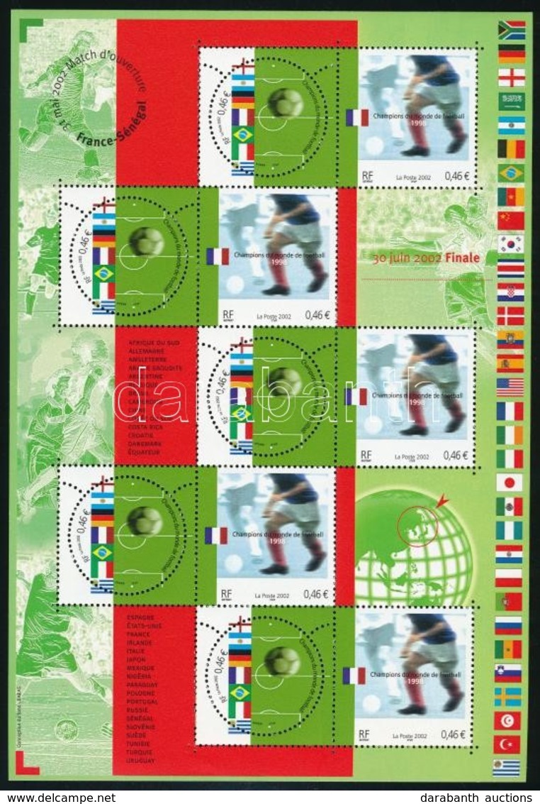 ** 2002 Labdarúgás Kisív,
Football Mini Sheet
Mi 3620-3621 - Andere & Zonder Classificatie