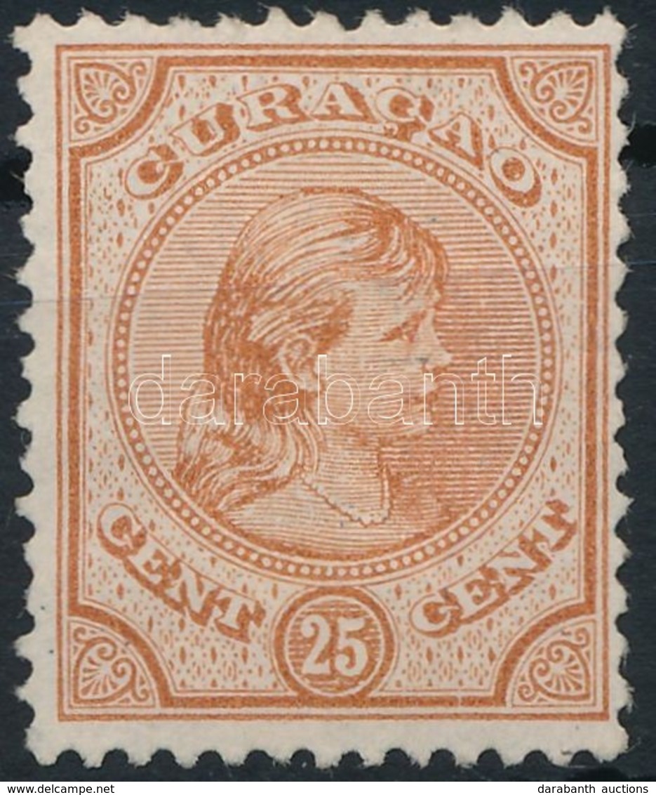 (*) Curacao 1892 Wilhelmina Hercegnő Mi 28 - Andere & Zonder Classificatie
