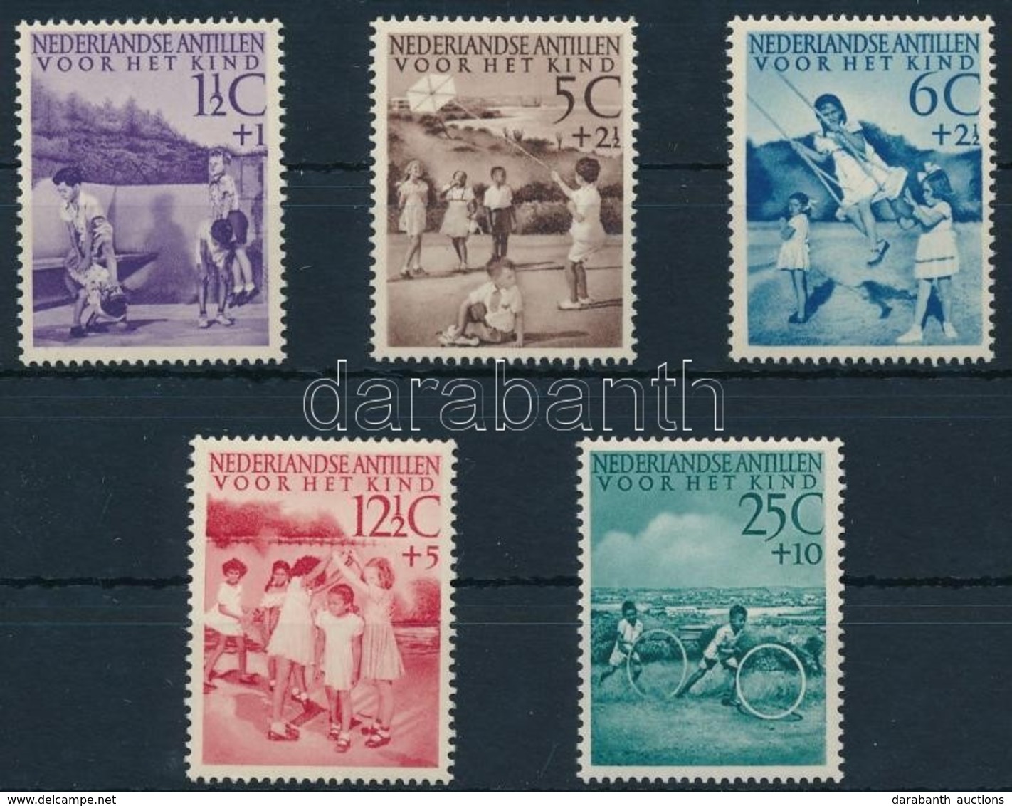 ** 1951 Gyermekjólét Mi 29-33 - Other & Unclassified