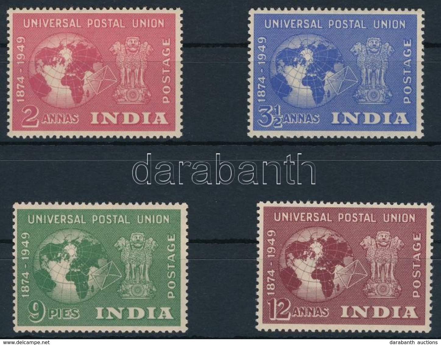 ** 1949 UPU Sor,
UPU Set
Mi 207-210 - Altri & Non Classificati