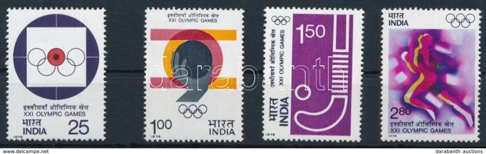 ** 1976 Nyári Olimpia, Montreal Sor,
Summer Olympics, Montreal Set
Mi 680-683 - Other & Unclassified