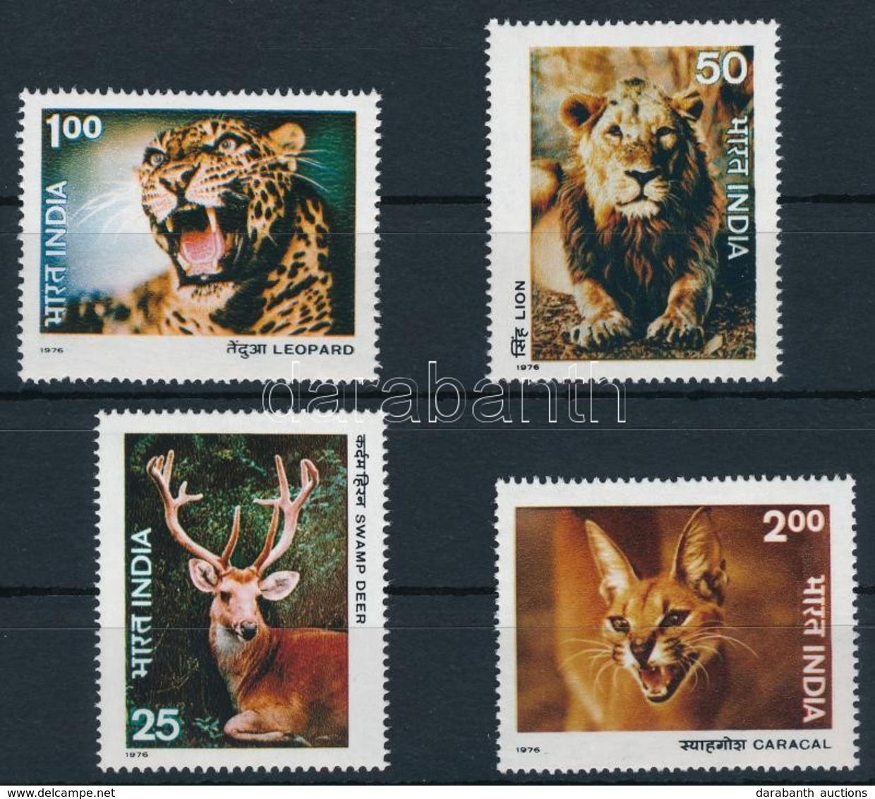 ** 1976 Állatok Sor,
Animals Set
Mi 691-694 - Sonstige & Ohne Zuordnung