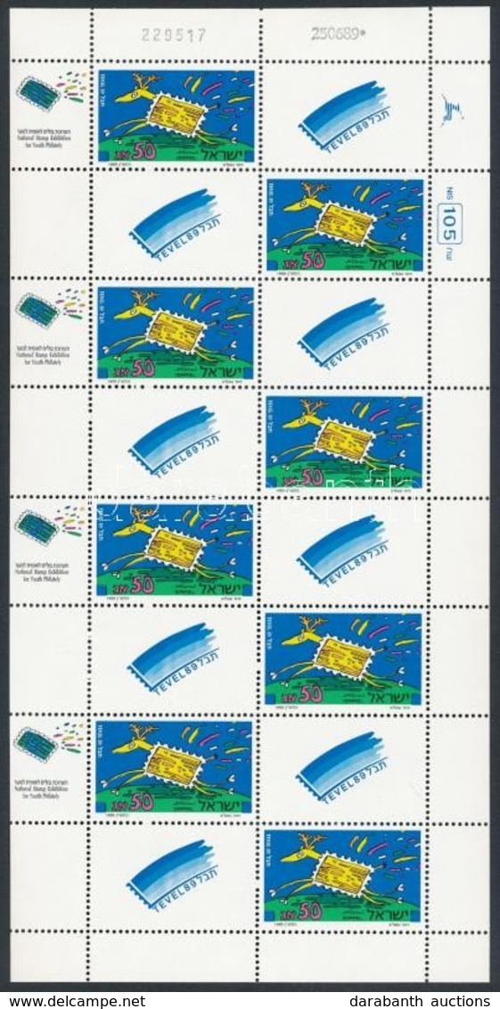 ** 1989 Nemzetközi Bélyegkiállítás Kisív Mi 1140 - Other & Unclassified