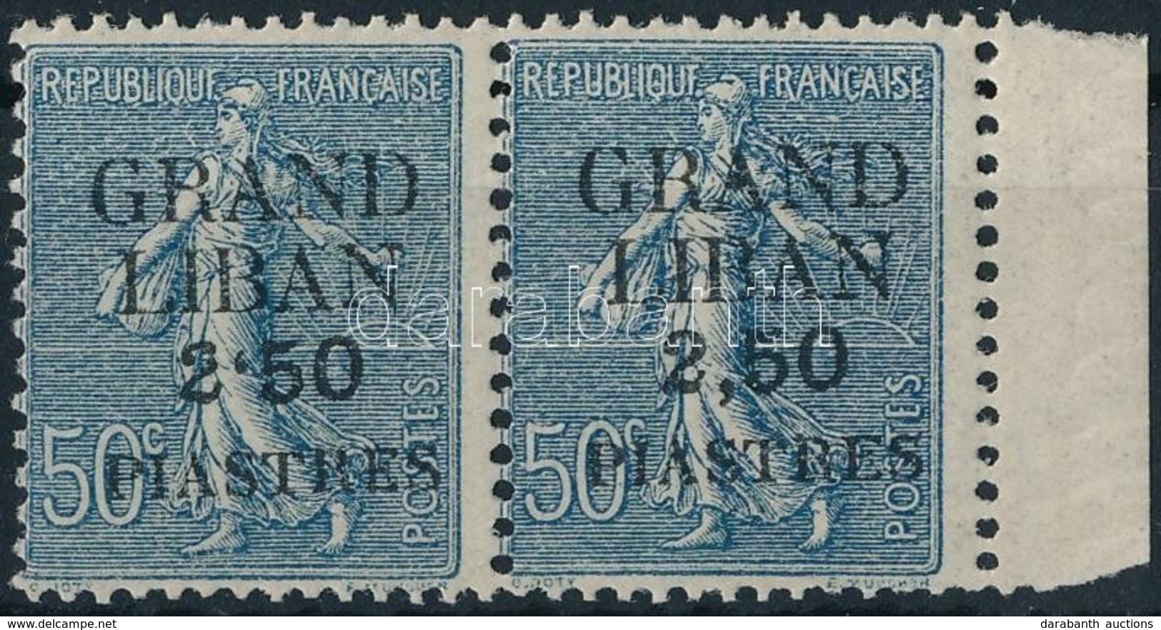 ** 1924 Mi 9 Pár, 1 Bélyegen A '2,50'-ben Fordított Vessző - Other & Unclassified