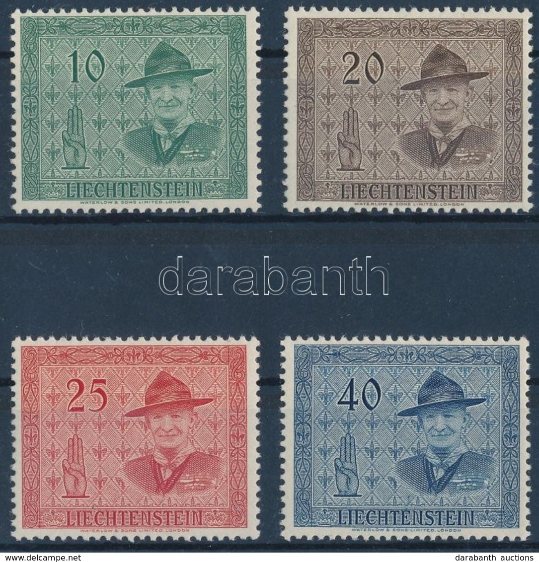 ** 1953 Cserkész Sor Mi 315-318 - Other & Unclassified