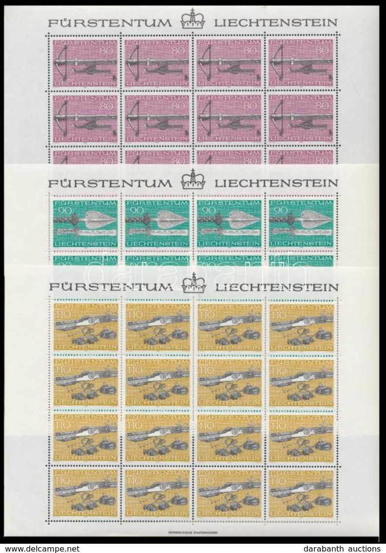 ** 1980 Vadászfegyverek Kisívsor Mi 751-753 - Other & Unclassified