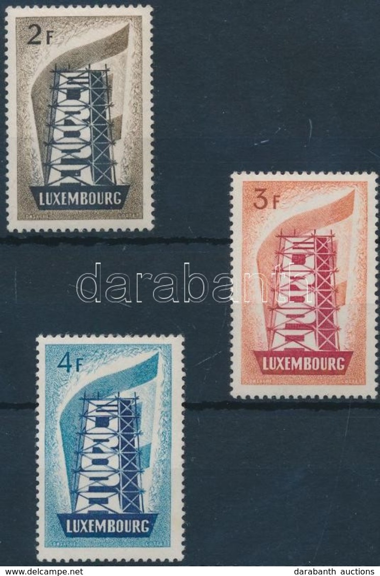 ** 1956 Europa CEPT Sor Mi 555-557 - Andere & Zonder Classificatie