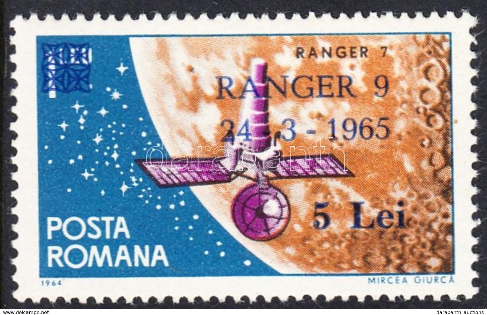 ** Románia 1965 Műhold 'RANGER 9' Mi 2395 - Sonstige & Ohne Zuordnung