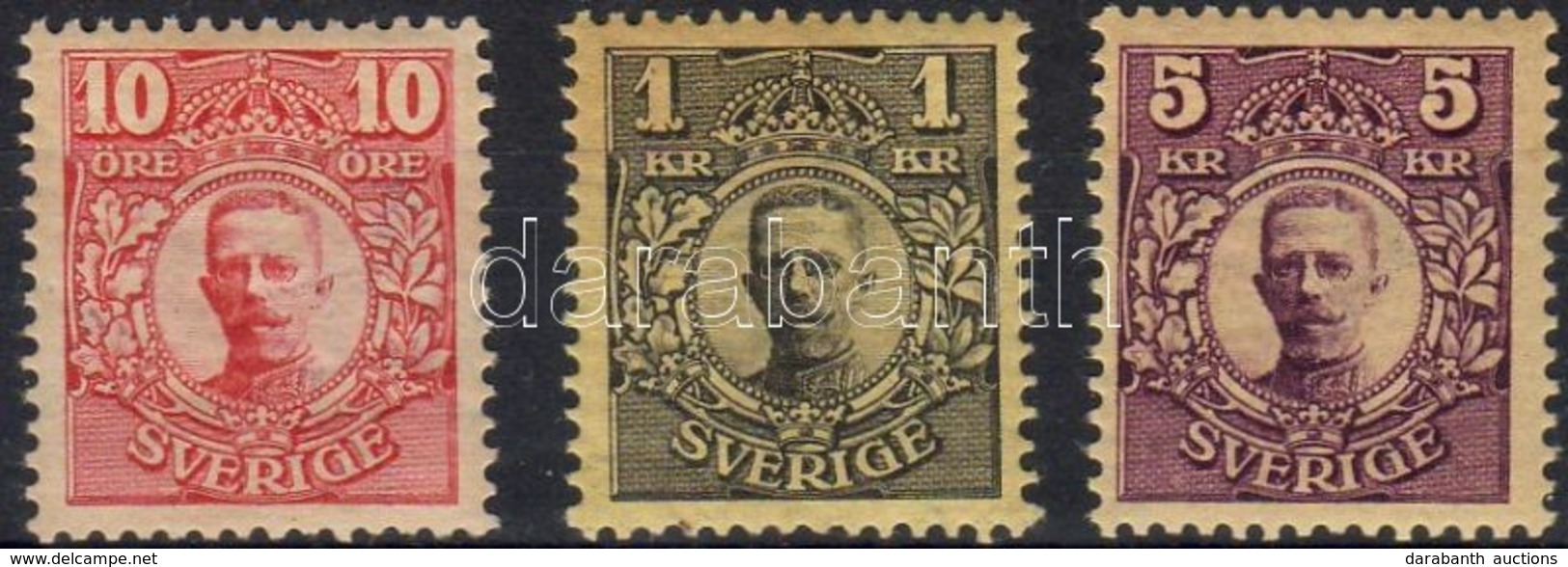 ** 1910. Mi. 61-63 - Andere & Zonder Classificatie