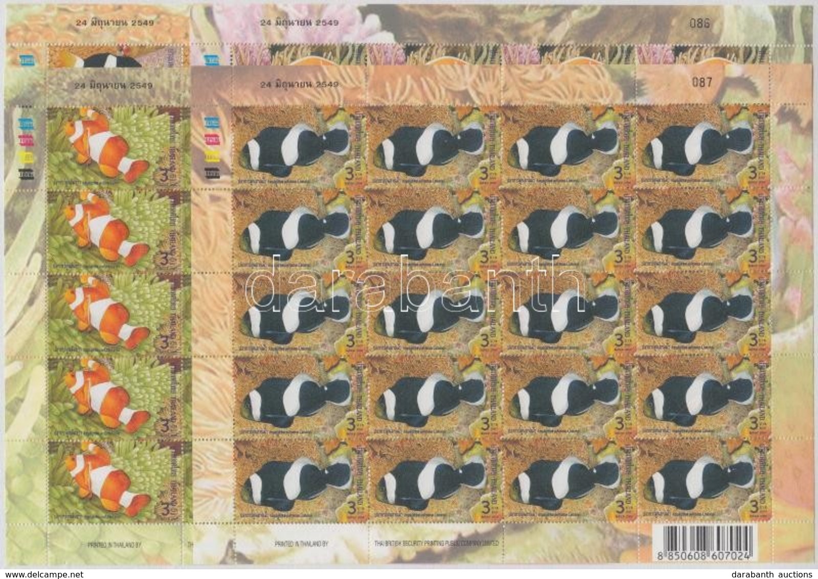 ** 2006 Halak Kisív Sor Mi 2453-2456 - Other & Unclassified