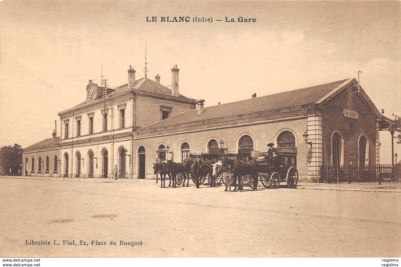 36-LE BLANC-LA GARE-N°R2042-F/0331 - Le Blanc