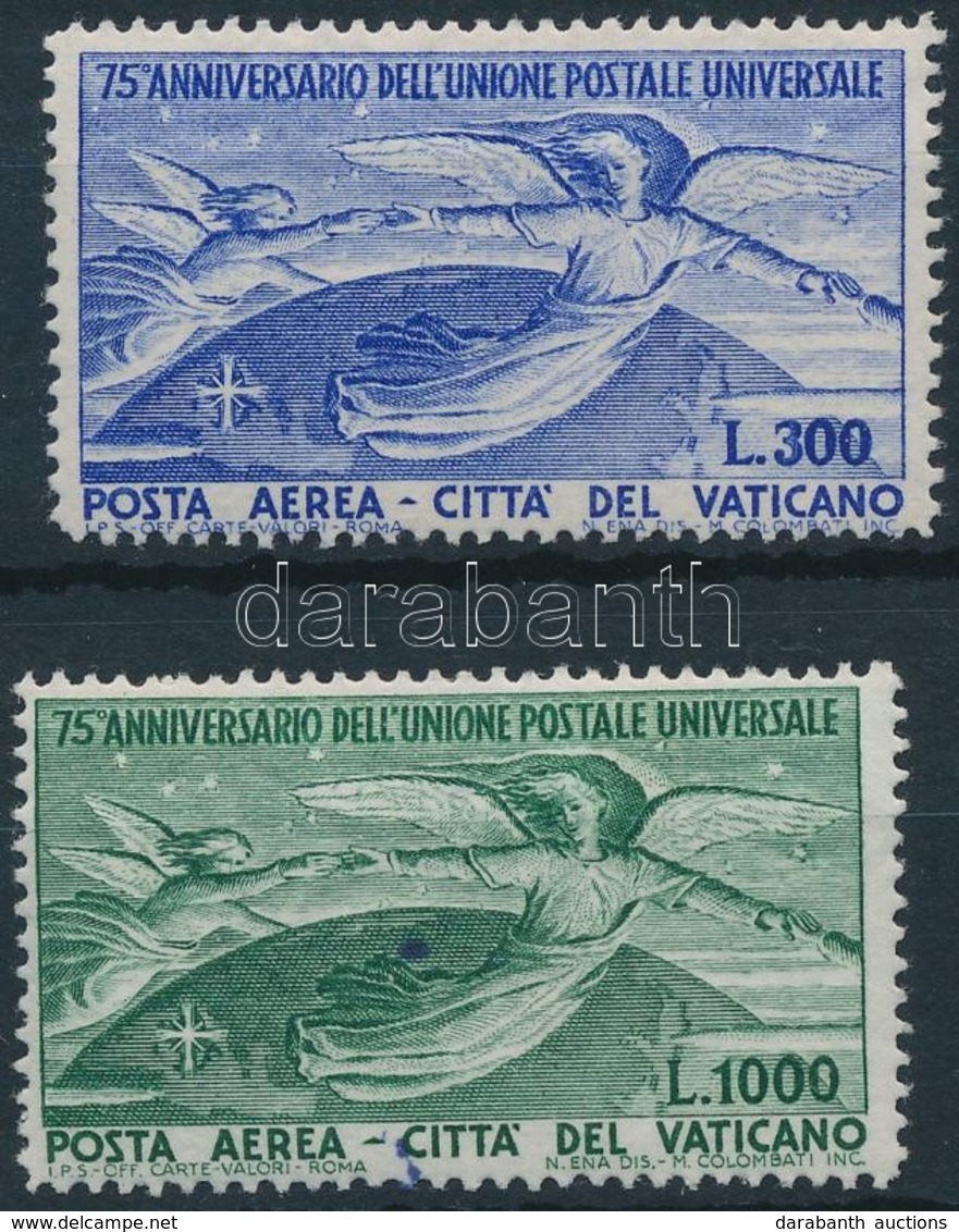 ** 1949 75 éves Az UPU Sor Mi 161-162 - Otros & Sin Clasificación