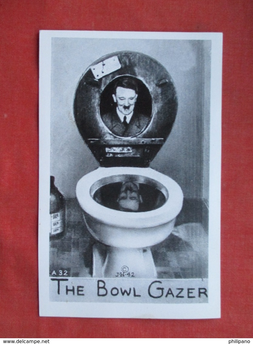 US Military Propaganda    Hitler  The Bowl Gazer >   Ref 3609 - War 1939-45