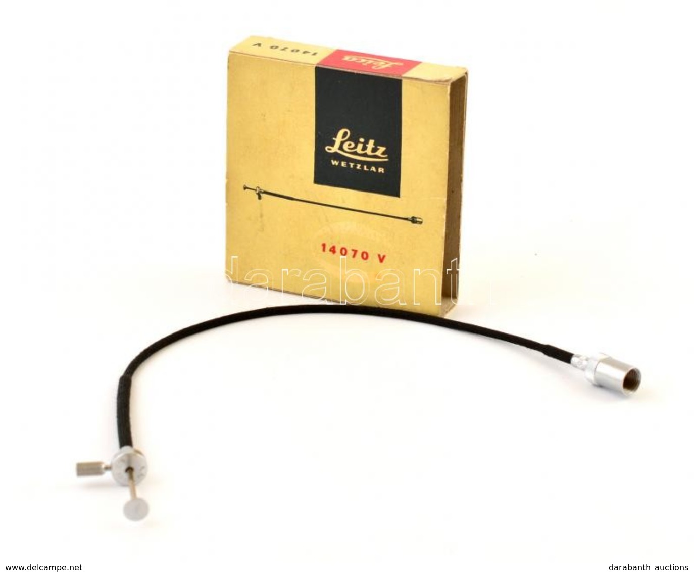 Ernst Leitz Leica  Kioldózsinór, Eredeti Kissé Sérült Tokjában, H: 28 Cm - Fotoapparate