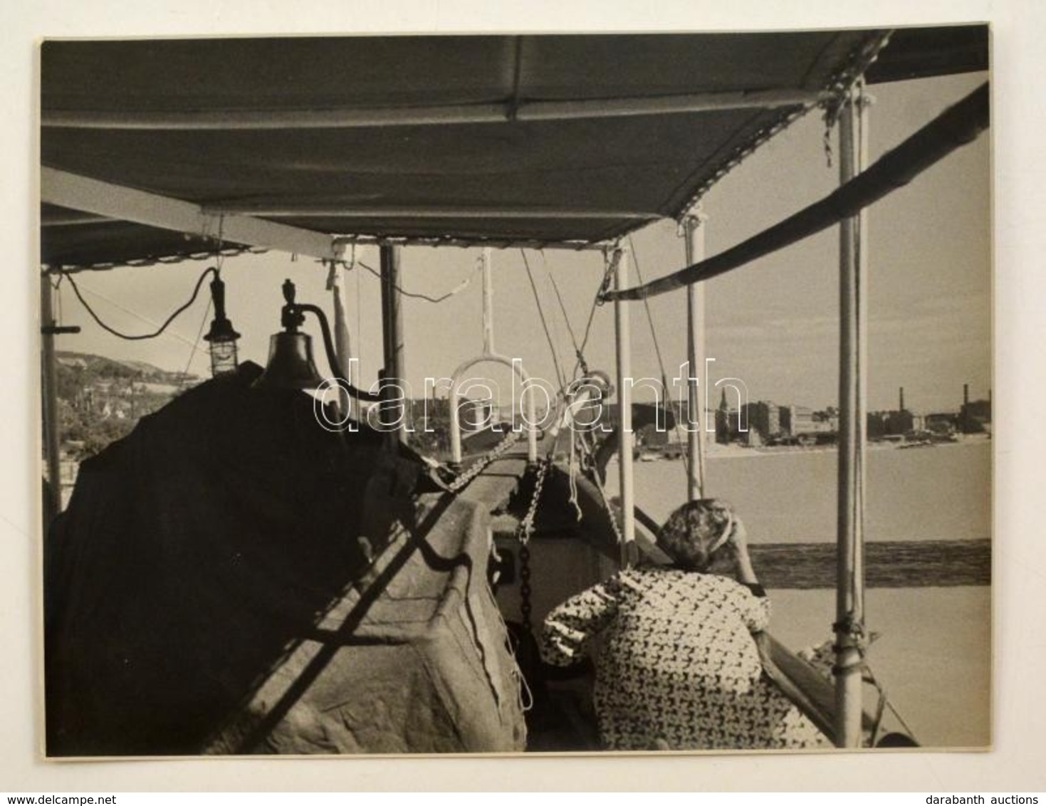 Cca 1940 Danassy Károly (1904-1996) Budapesti Fotóművész Hagyatékából Jelzés Nélküli Vintage Fotóművészeti Alkotás, 23,5 - Sonstige & Ohne Zuordnung