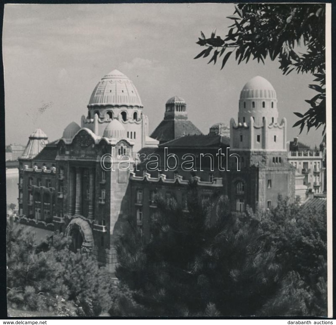 Cca 1940 Budapest, Dunai Látkép és A Gellért Fürdő-Szálló épülete, 2 Db Dömös Feliratú, Vintage Fotó, Mindkettő Publikál - Other & Unclassified