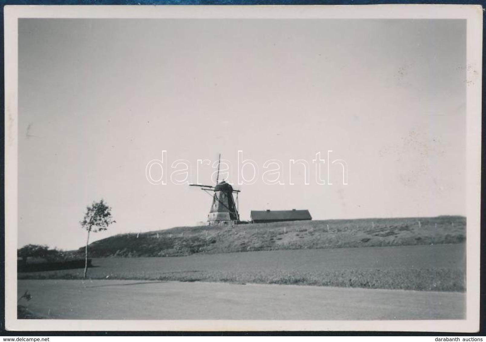 Cca 1930 Szélmalom, Fotó, 6×9 Cm / Windmill - Other & Unclassified