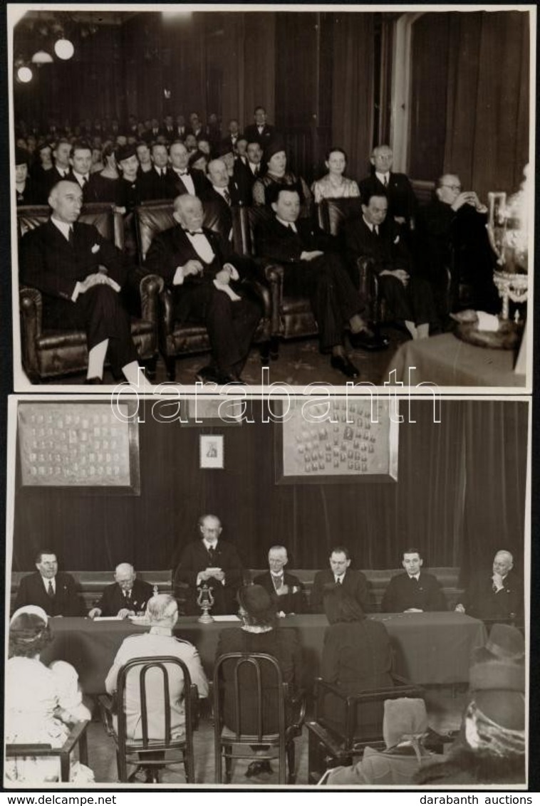 1942 Fényképek A Budai Szabadság Dalkör ünnepi Hangversenyéről és ünnepségéről. 8 Db Fénykép. 16x24 Cm - Other & Unclassified