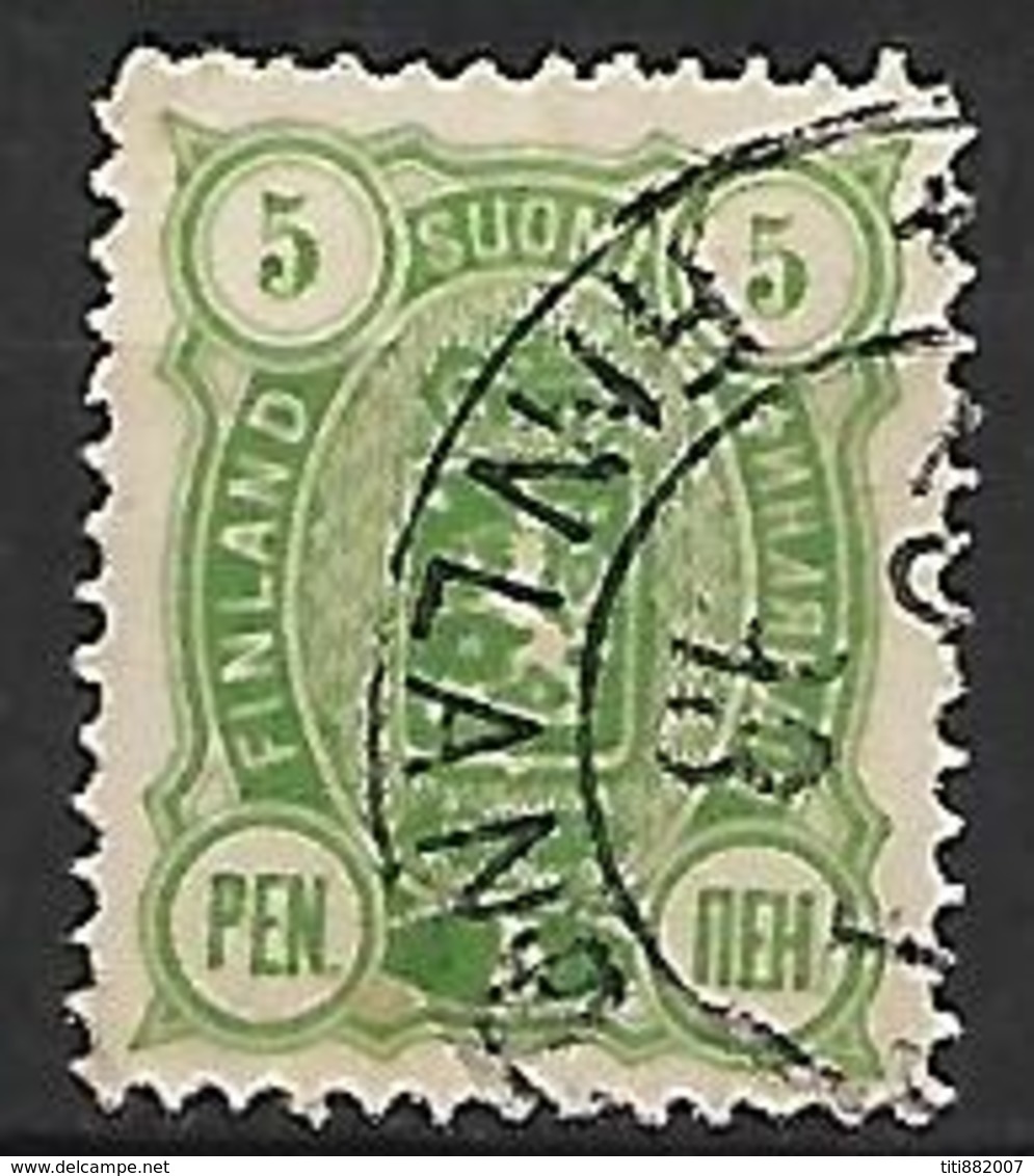 FINLANDE    -    1889.    Y&T  N° 29 Oblitéré . - Used Stamps