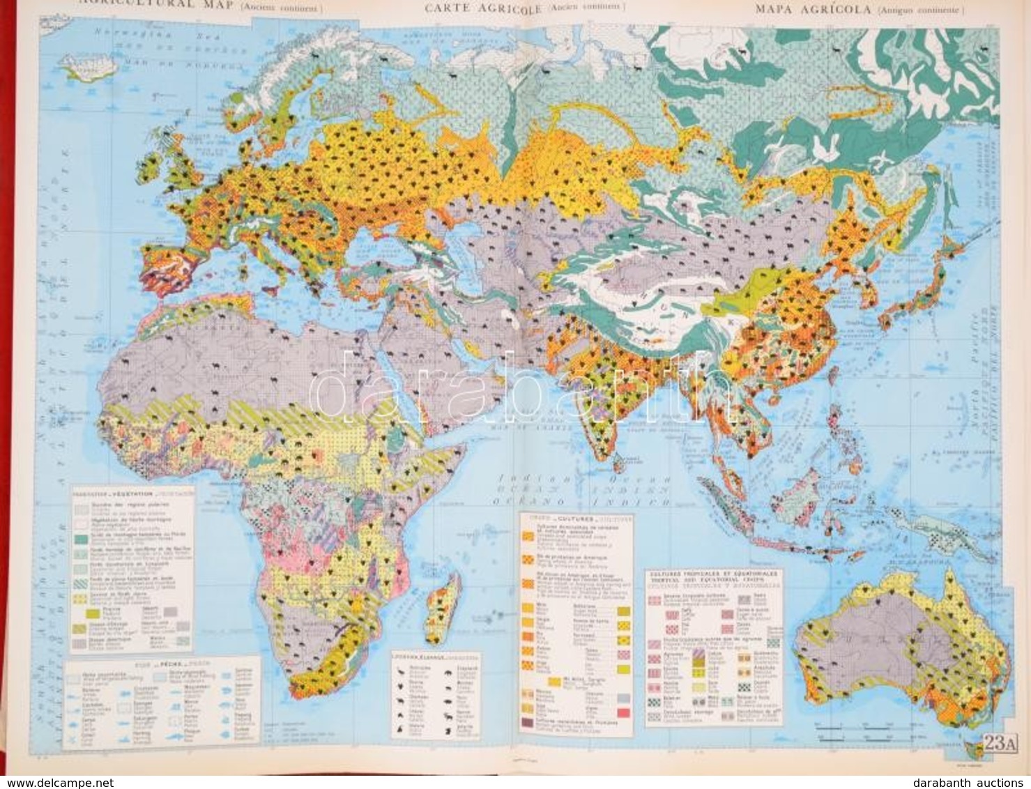 Larousse International Atlas Political And Economical. Publié Sous La Direction De Ivan Du Jonchay, Sándor Radó. Hiányos - Other & Unclassified