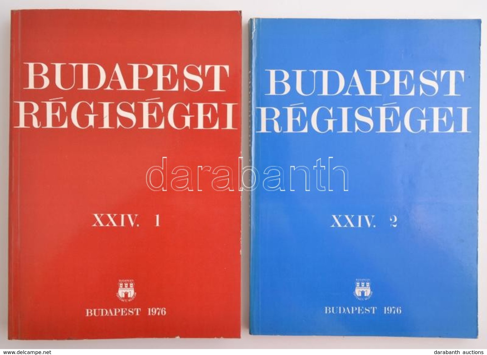 Budapest Régiségei XXIV. 1-2.  Szerk.: Dr. Kaba Melinda, Dr. Kubinyi András. A Budapesti Történeti Múzeum Évkönyve. Bp., - Sin Clasificación