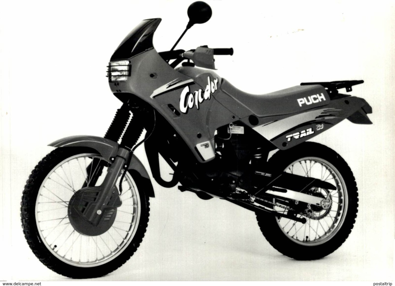 PUCH CONDOR TRAIL 50 8*12cm+- Moto MOTOCROSS MOTORCYCLE Douglas J Jackson Archive Of Motorcycles - Otros & Sin Clasificación