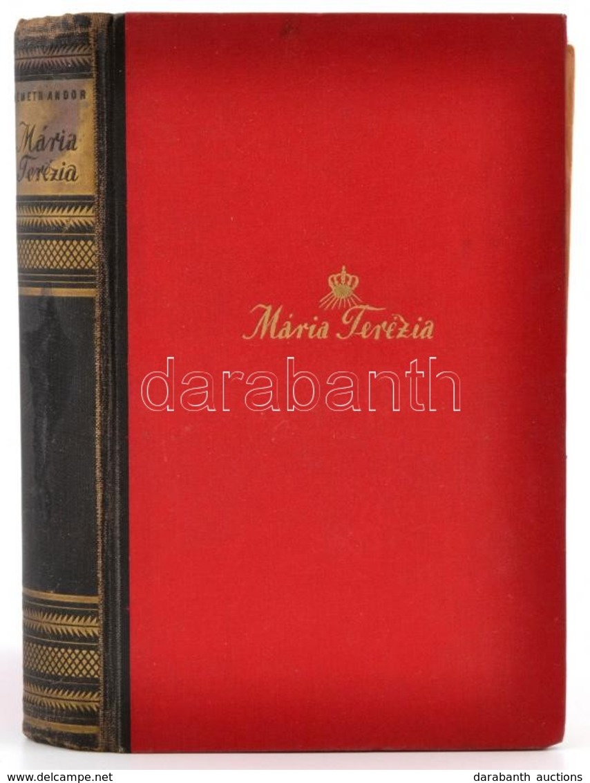 Németh Andor: Mária Terézia. Bp., 1938, Grill Károly, 296 P. Kiadói Aranyozott Félvászon-kötésben, Kissé Kopott Borítóva - Unclassified