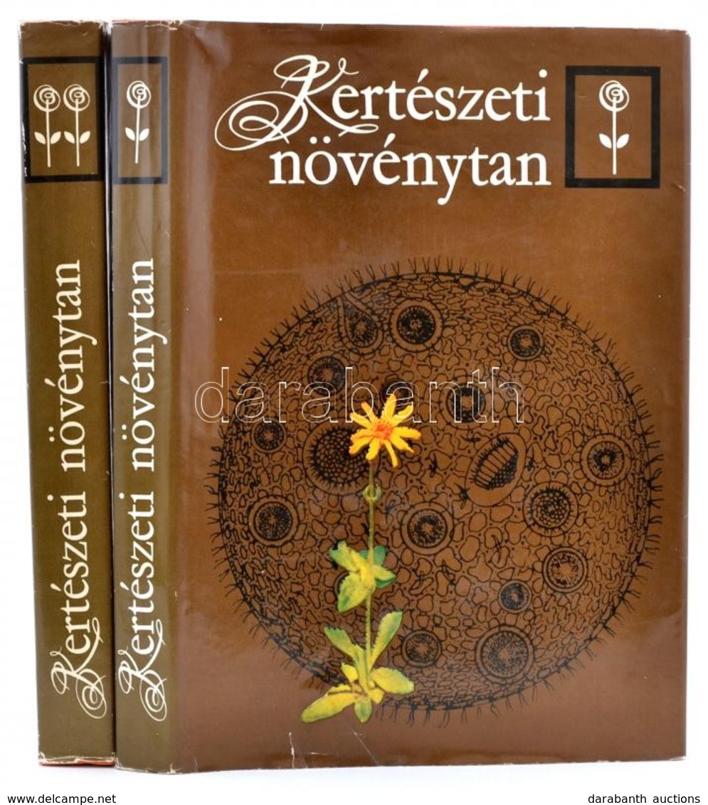 Dr. Kárpáti Zoltán-Dr. Görgényi Lászlóné-Dr. Terpó András: Kertészeti Növénytan. I-II. Kötet. Bp., 1968, Mezőgazdasági.  - Non Classés