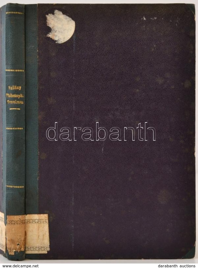 Szilasy János: Philosophiai Tanulmányai.
Pest, 1856. Eggenberger Ferdinánd (Emich Gusztáv Ny.) 1 T. (a Szerző Kőnyomatú  - Ohne Zuordnung