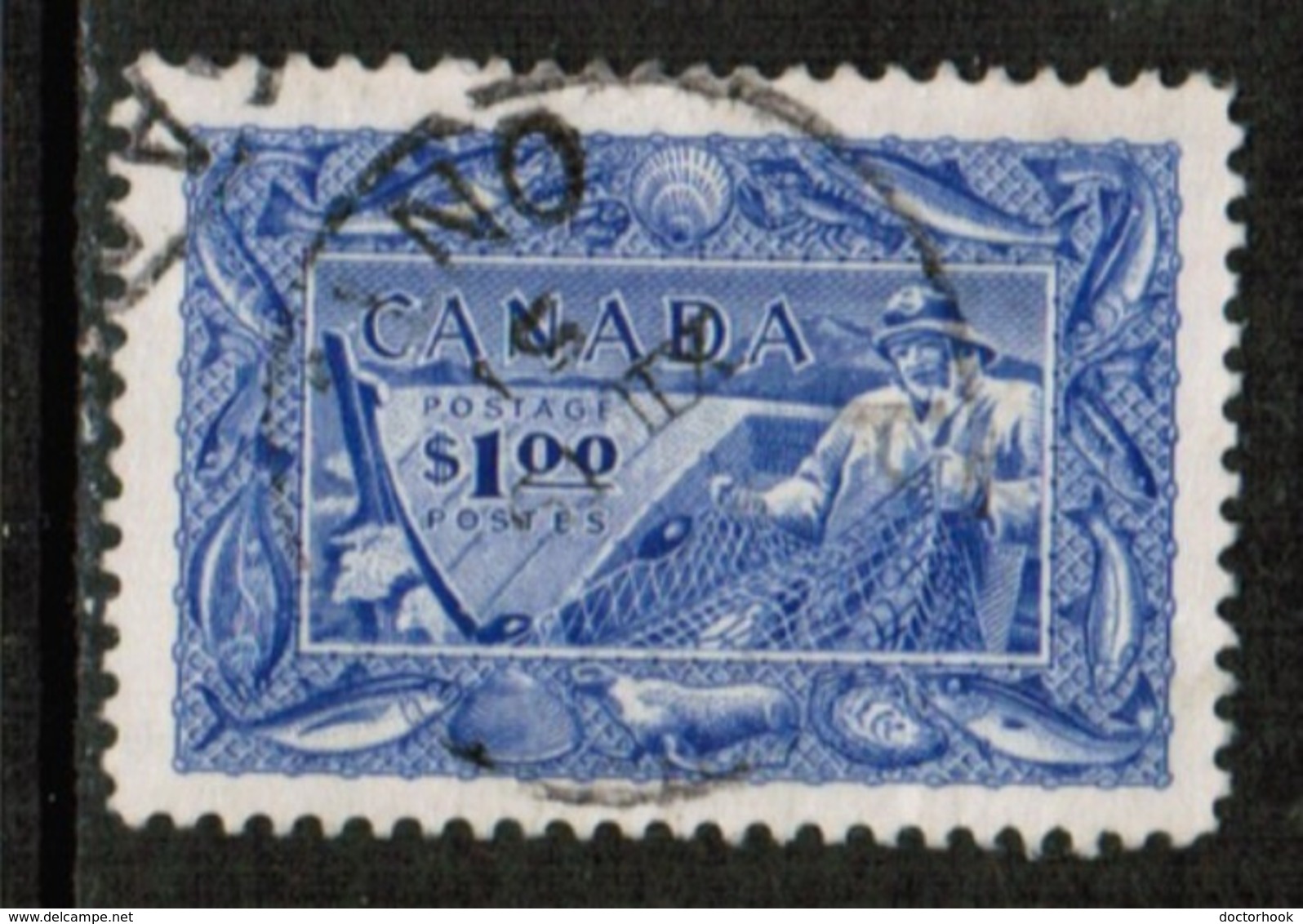 CANADA  Scott # 302 VF USED (Stamp Scan # 533) - Used Stamps