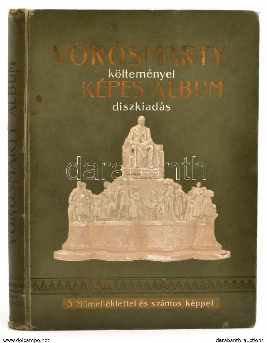 Vörösmarty Album. Műmellékletek Nélküli, Népszerű Kiadás. Bp.,1909, Wodianer F. és Fiai, 240 P.+ 5 T. A Lapok Tetején Sz - Zonder Classificatie
