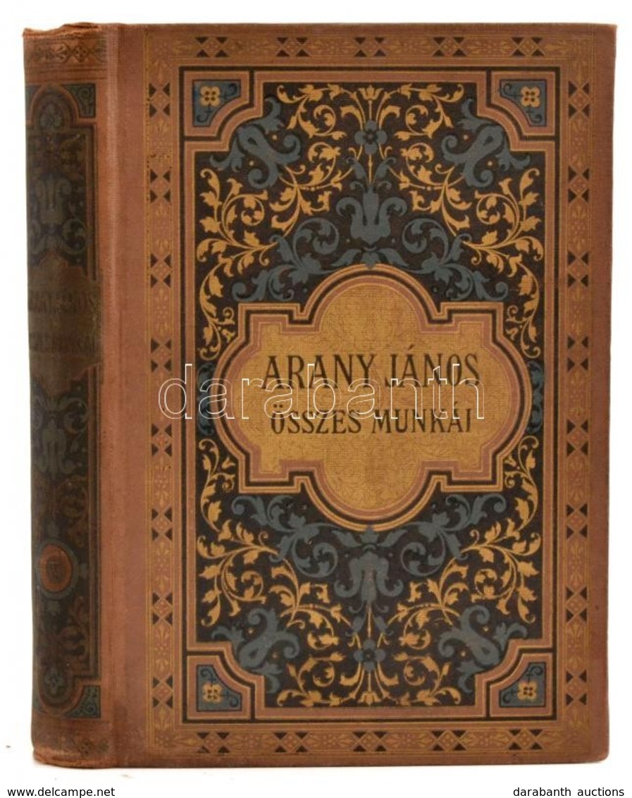 Arany János összes Munkái: V. Kötet. Prózai Dolgozatok.  Bp., é.n., Franklin-Társulat. Kiadói Aranyozott Vászon-kötésben - Ohne Zuordnung