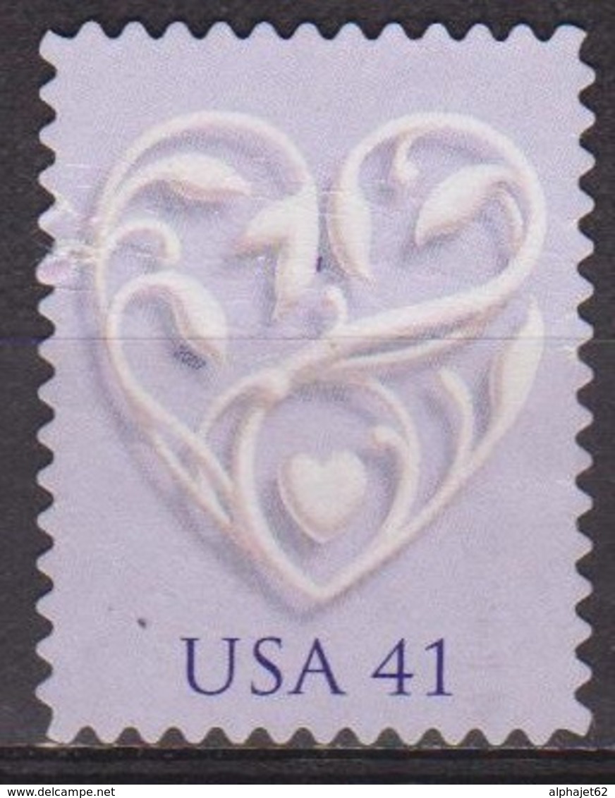 Mariage - ETATS UNIS - USA - Coeur - N° 3933 *. - 2007 - Unused Stamps