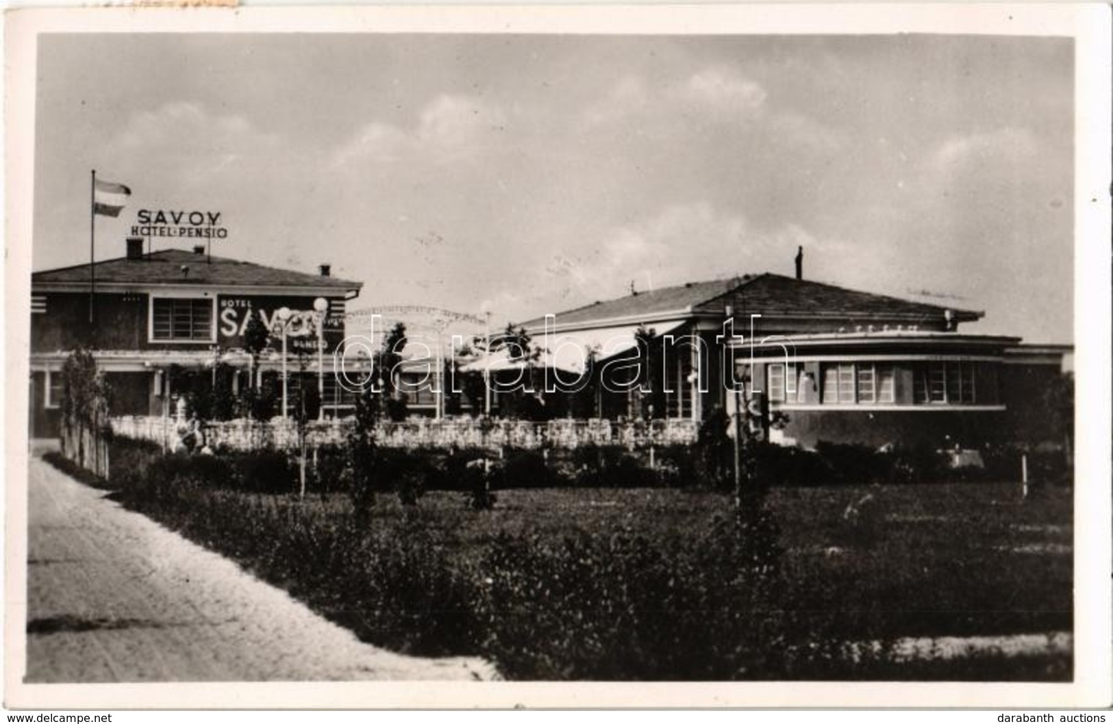 T2 1938 Balatonboglár, Hotel Savoy Pensio, Szálloda Főépülete - Zonder Classificatie