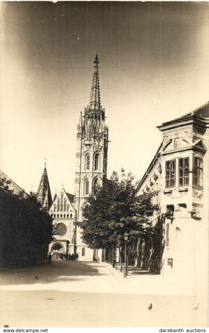 T2 1923 Budapest I. Mátyás Templom. Photo - Unclassified