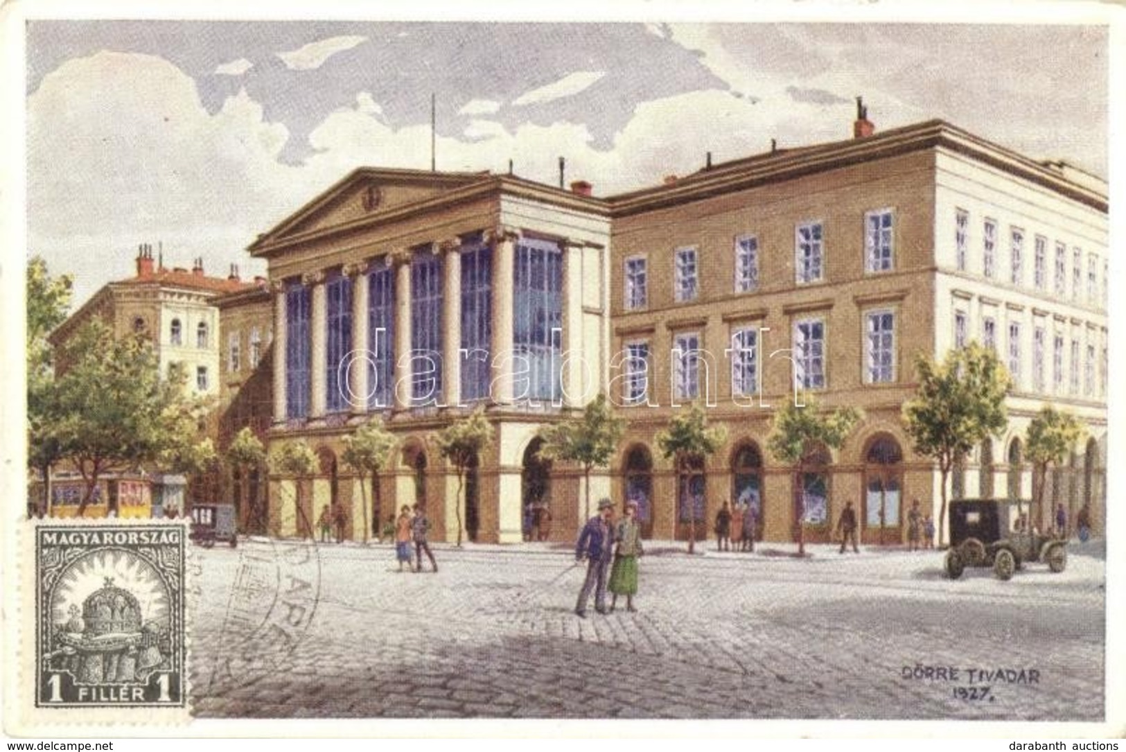 ** T2 Budapest V. Pesti Lloyd-palota, Műemlékek Országos Bizottsága, TCV Card S: Dörre Tivadar - Unclassified