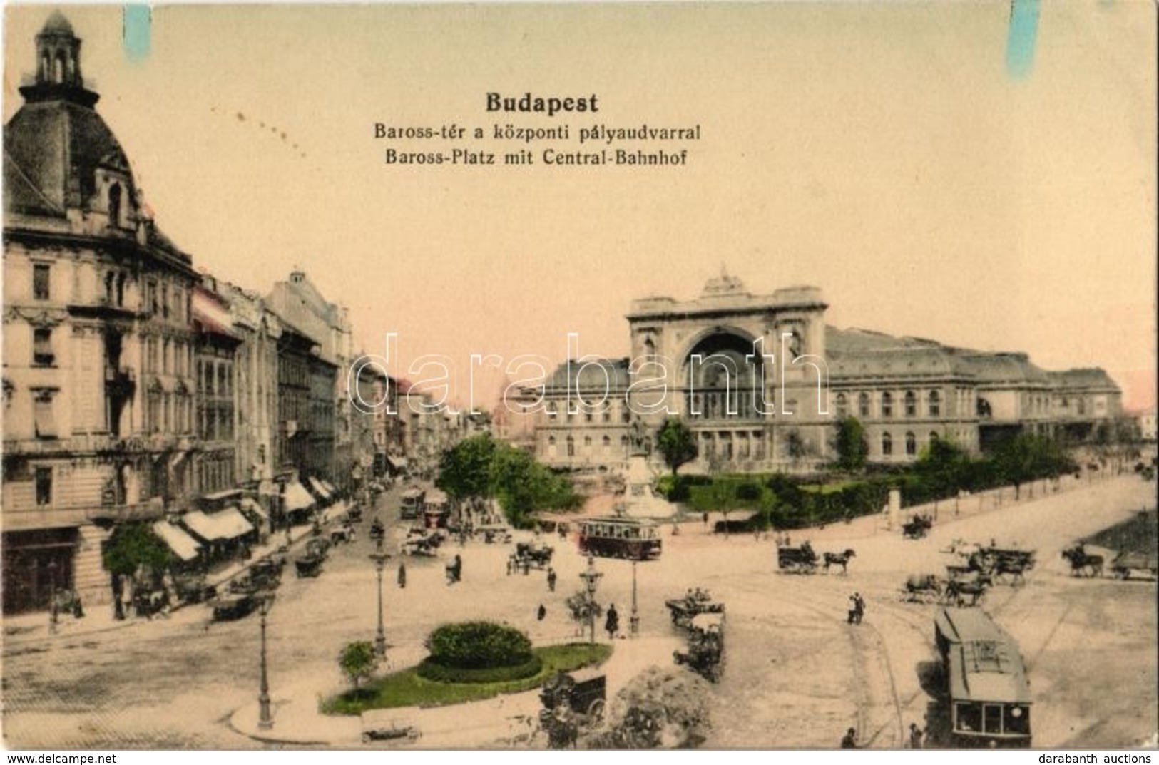 ** T2 Budapest VII. Baross Tér, Központi (Keleti) Pályaudvar, Villamosok - Zonder Classificatie