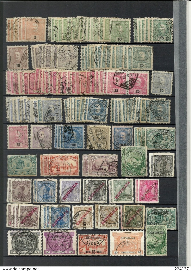 LOT PORTUGAL MULTIPLES - Collections (without Album)