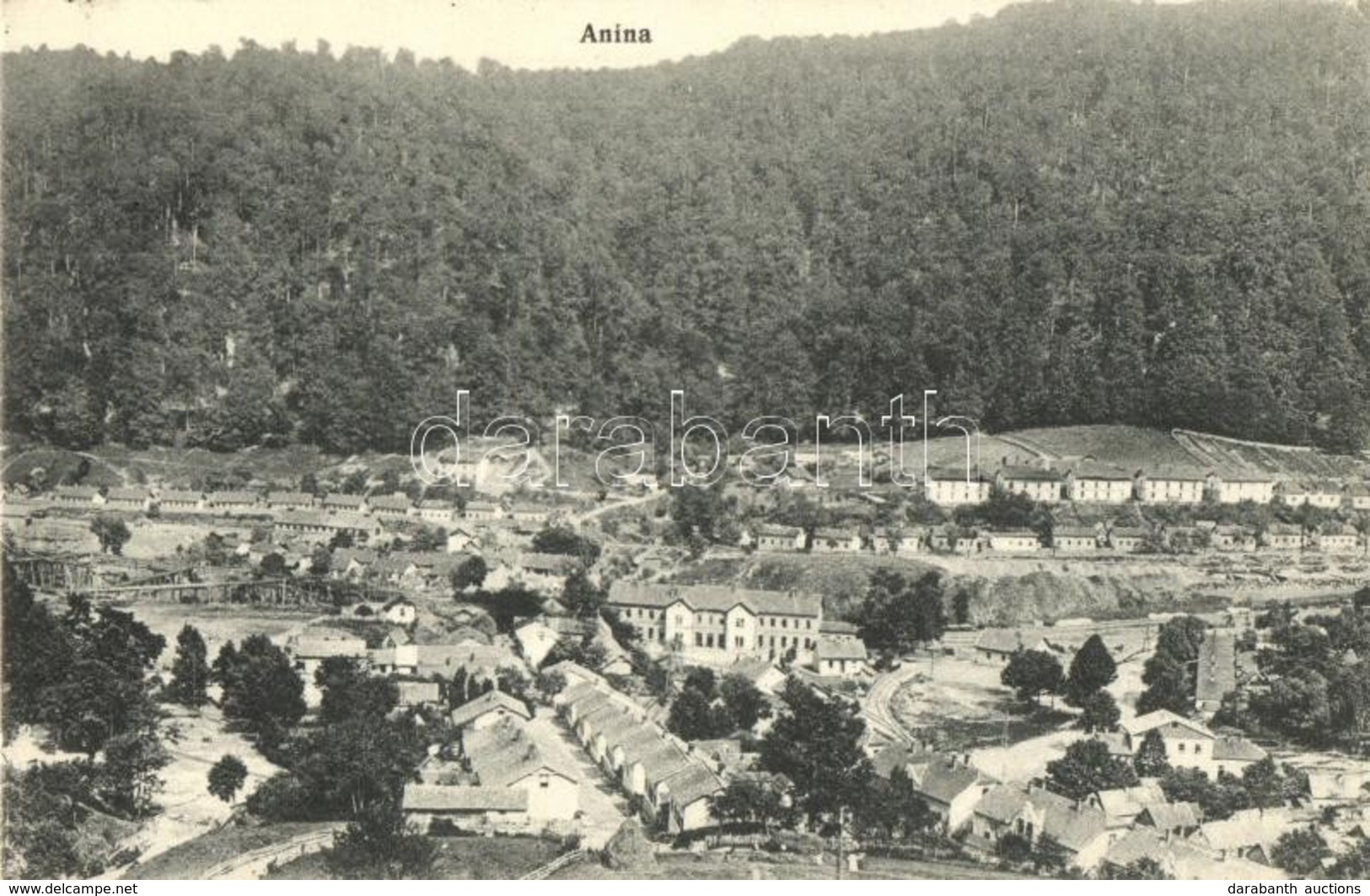 T2/T3 Anina, Stájerlakanina, Steierdorf; Látkép, Hollschütz Kiadása / General View (EK) - Sin Clasificación