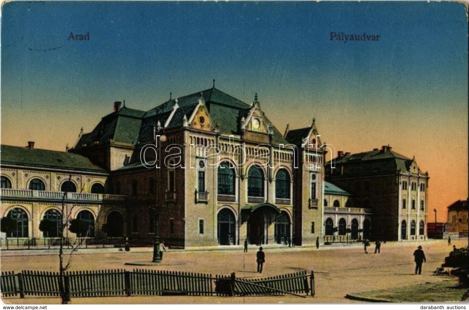 T2/T3 1913 Arad, Vasútállomás, Kidőlt Kerítés / Railway Station, Fallen Fence - Non Classés